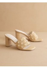 The Holland Raffia Mule Heel