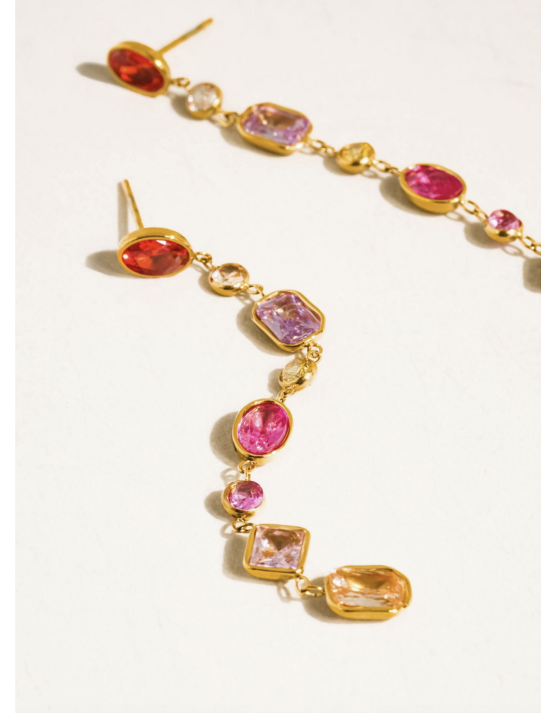 Flanerie Islaine 18K Gold Non-Tarnish Drop Earrings