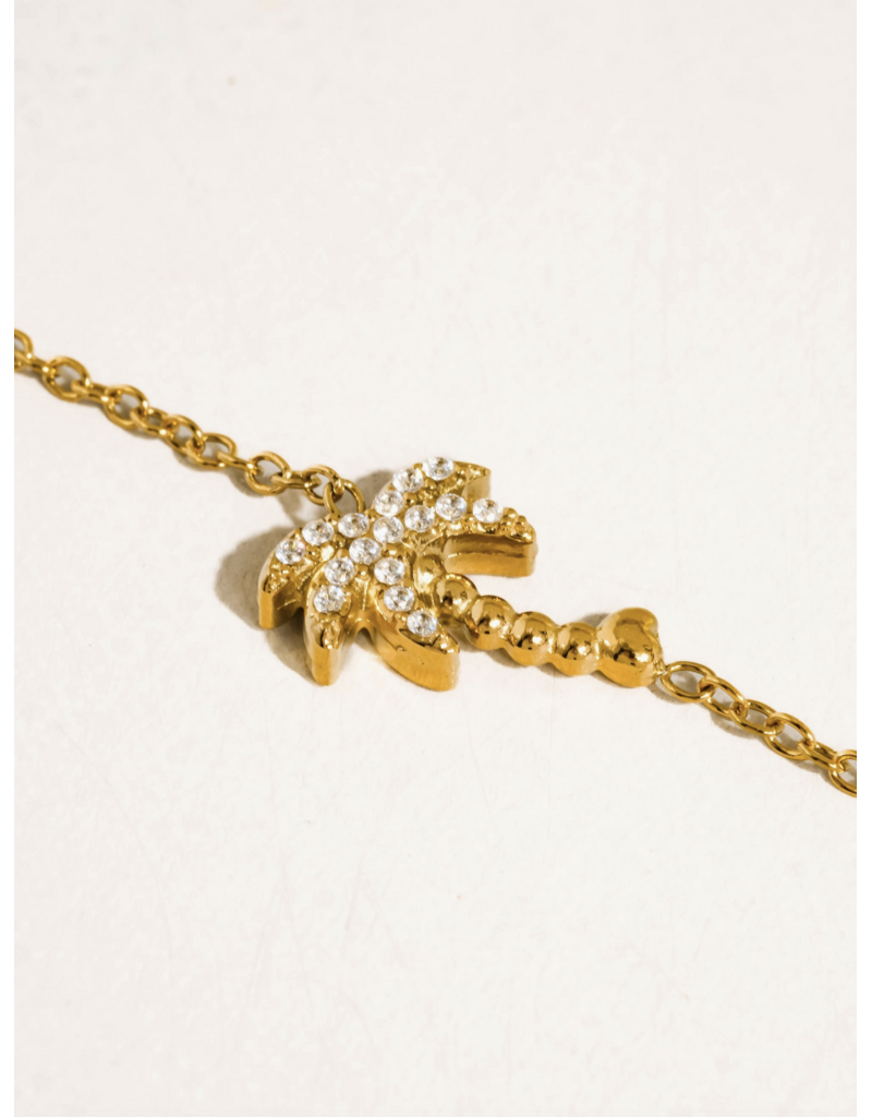 Flanerie Quincee 18K Gold Non-Tarnish Bracelet
