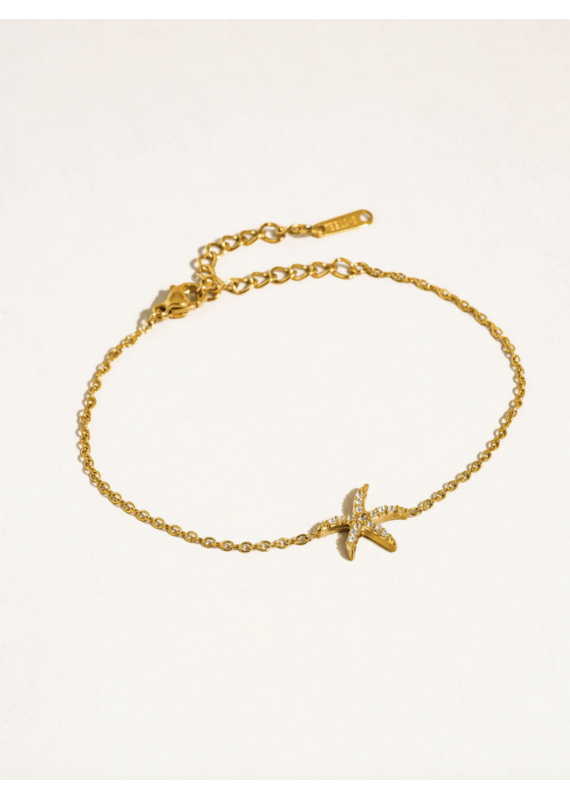 Flanerie Quincee 18K Gold Non-Tarnish Bracelet