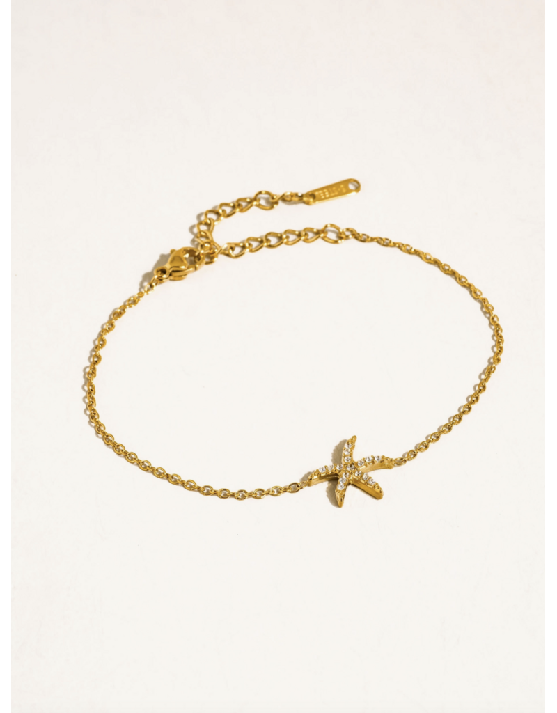 Flanerie Quincee 18K Gold Non-Tarnish Bracelet
