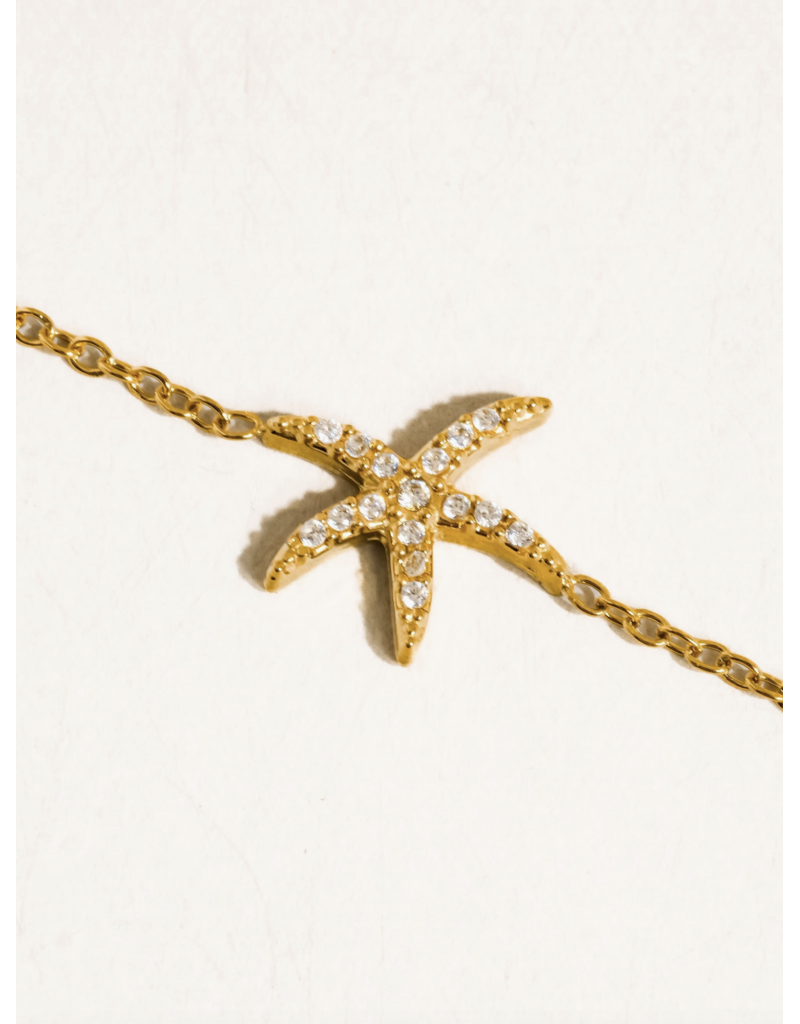 Flanerie Quincee 18K Gold Non-Tarnish Bracelet