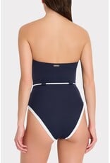 Milly Solid Belted One Piece