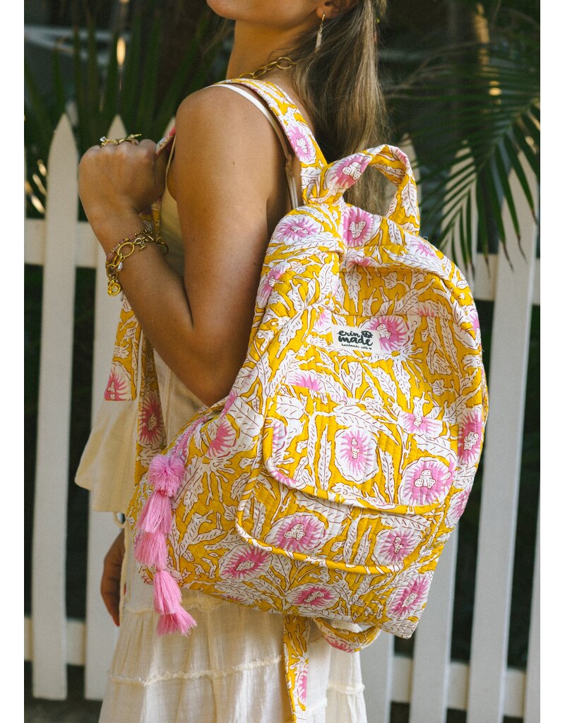 Erin Made Calla Quilted Backpack