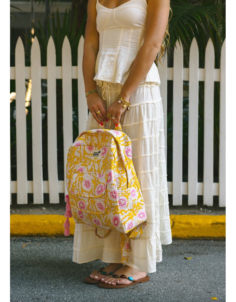 Erin Made Calla Quilted Backpack