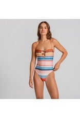 Cosita Linda Echoed Lines Cut Out One Piece