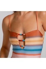 Cosita Linda Echoed Lines Cut Out One Piece