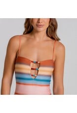 Cosita Linda Echoed Lines Cut Out One Piece