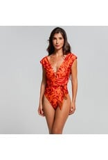 Cosita Linda Leaves Of The Sun Plunge One Piece