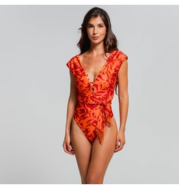 Cosita Linda Leaves Of The Sun Plunge One Piece