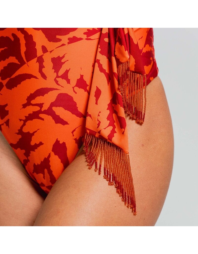 Cosita Linda Leaves Of The Sun Plunge One Piece