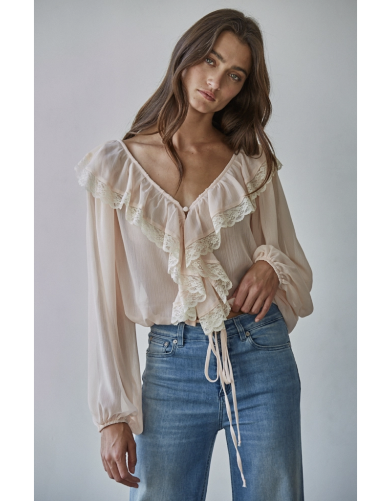 By Together Raleigh Ruffle Top