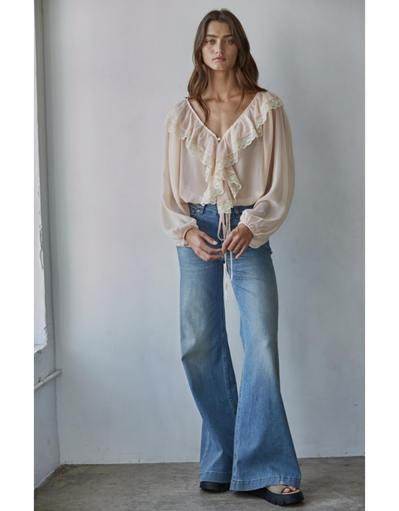 By Together Raleigh Ruffle Top
