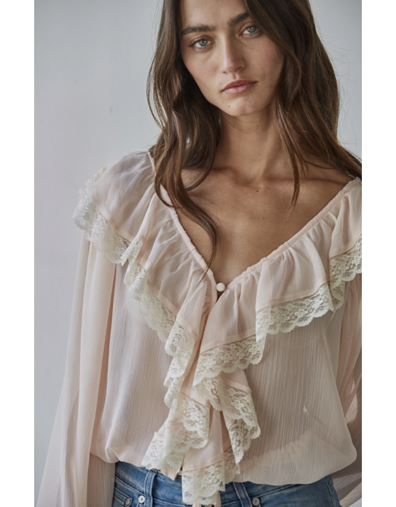 By Together Raleigh Ruffle Top