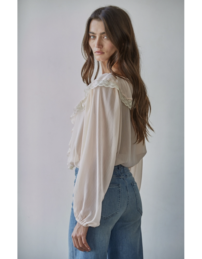 By Together Raleigh Ruffle Top