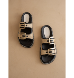 The Daytona Raffia Sandal