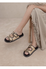 The Daytona Raffia Sandal