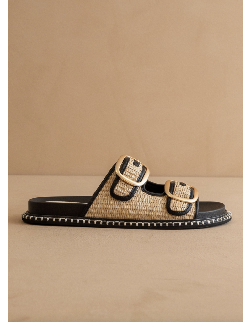 The Daytona Raffia Sandal