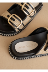 The Daytona Raffia Sandal