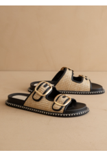 The Daytona Raffia Sandal