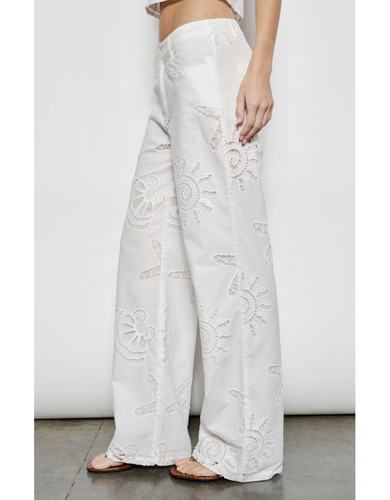 Pretty Garbage Halley Eyelet Pants