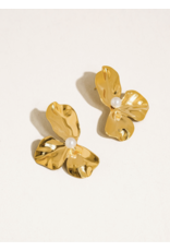 Flanerie Vintessa 18K Gold Non-Tarnish Earrings