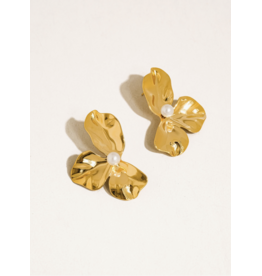 Flanerie Vintessa 18K Gold Non-Tarnish Earrings