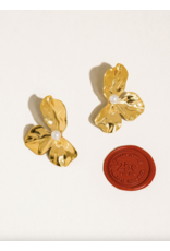 Flanerie Vintessa 18K Gold Non-Tarnish Earrings
