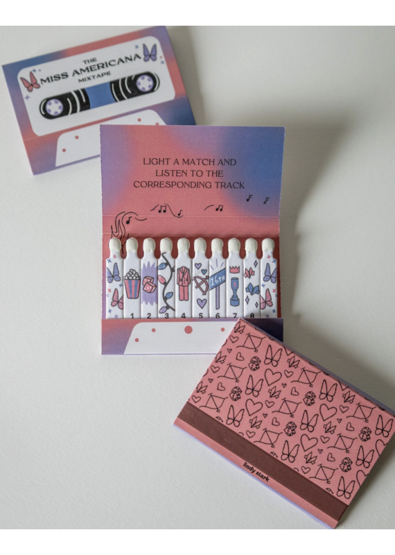 Lindy Stark Designs Miss Americana Matchbook