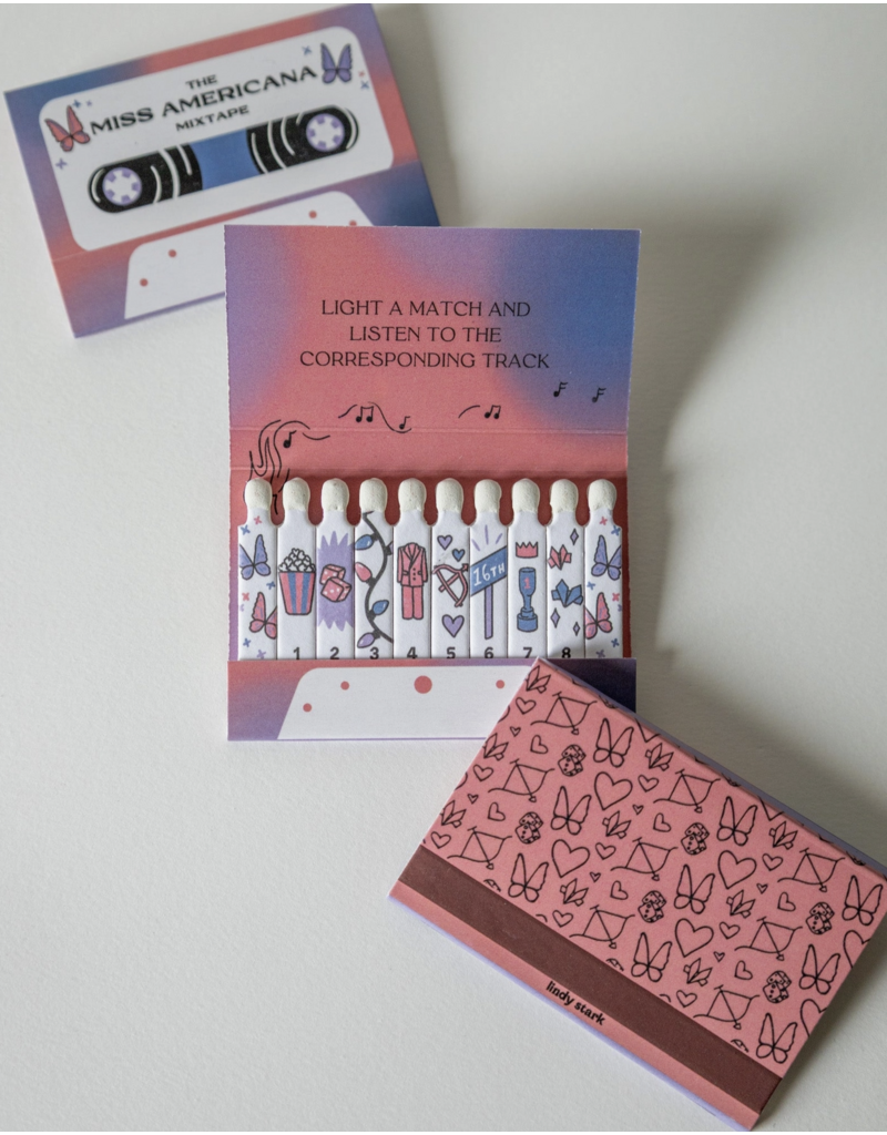 Lindy Stark Designs Miss Americana Matchbook