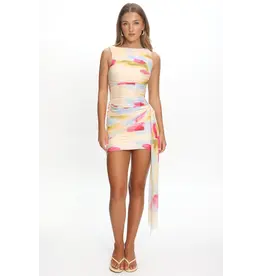 Bianca Ruched Mini Dress