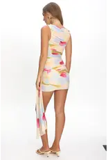 Bianca Ruched Mini Dress