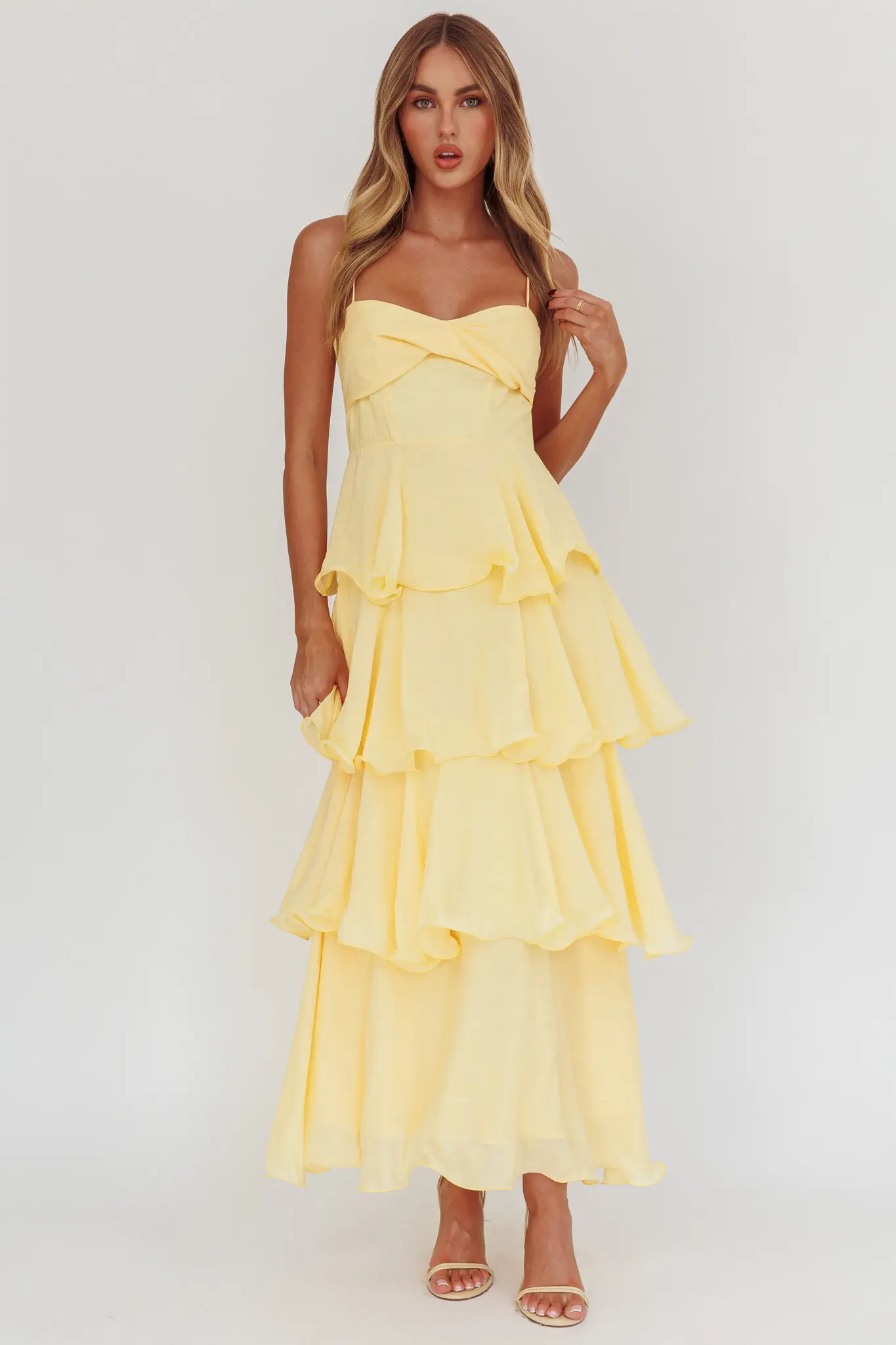 farrah maxi dress FARRAH MAXI DRESS SOFT MUSE PINK / XXS