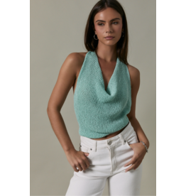 Le Lis Shira Knit Halter Top