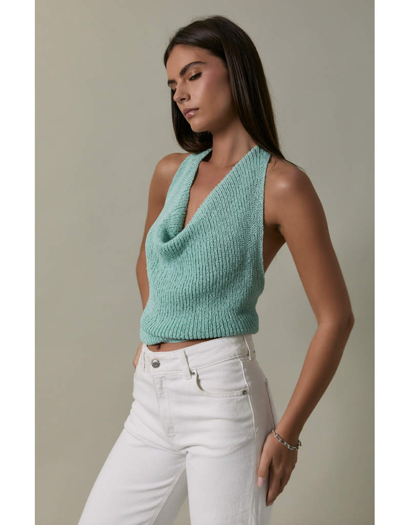 Le Lis Shira Knit Halter Top