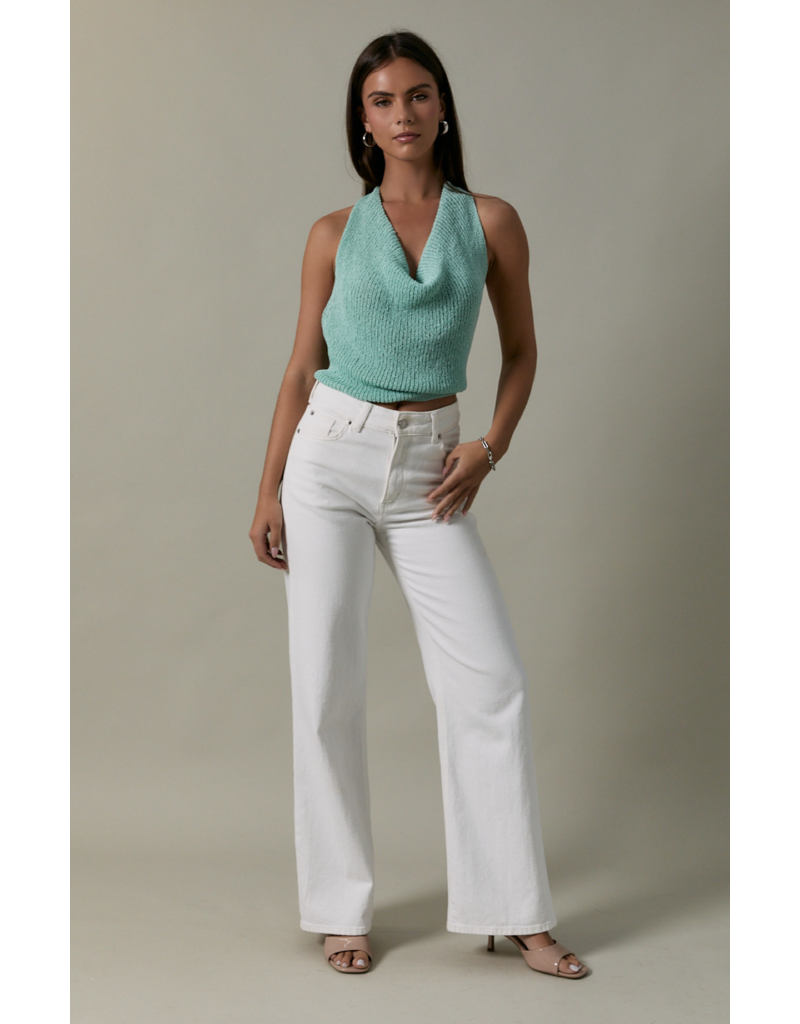 Le Lis Shira Knit Halter Top