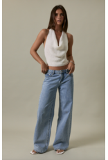 Le Lis Shira Knit Halter Top