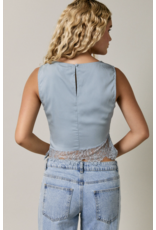 Le Lis Toni Lace Detail Top