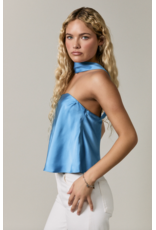 Le Lis Stella Strapless Top w Scarf