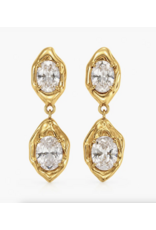 Sahira Jewelry Design Coralie Bezel Drop Earring