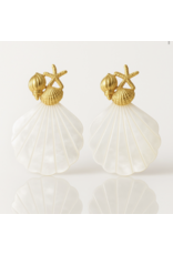 Sahira Jewelry Design Kyla Shell Earrings