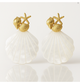 Sahira Jewelry Design Kyla Shell Earrings