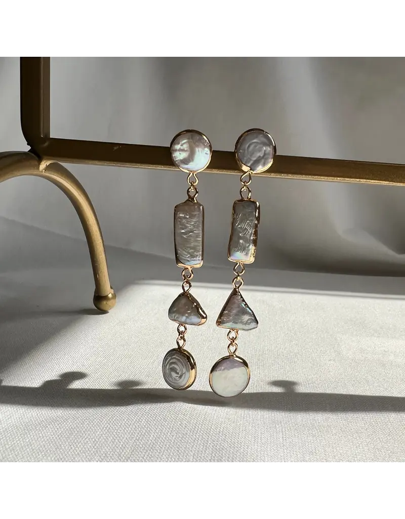 Sahira Jewelry Design Tatiana Pearl Drop Earring