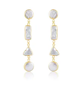 Sahira Jewelry Design Tatiana Pearl Drop Earring