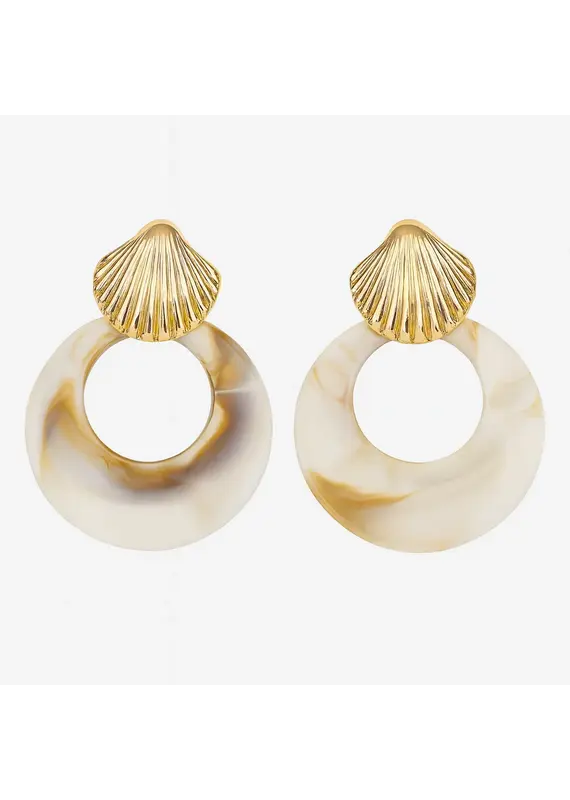 Sahira Jewelry Design Kenle Shell Earring
