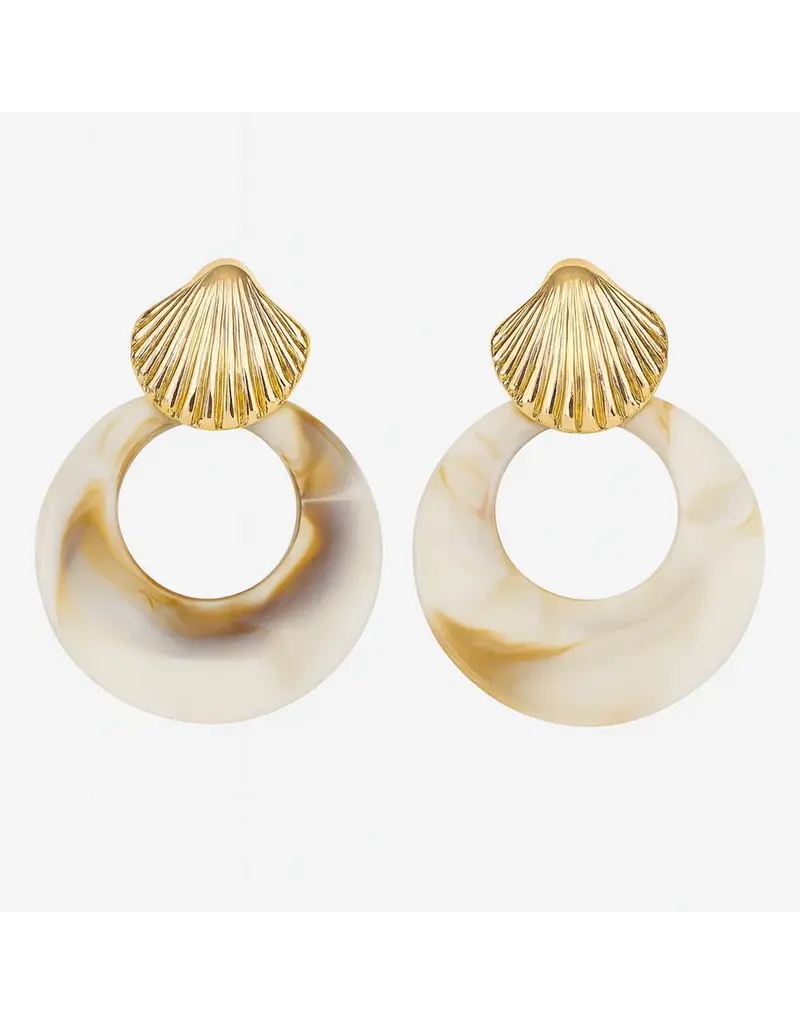 Sahira Jewelry Design Kenle Shell Earring