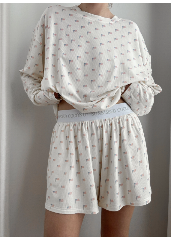 Sunkissed Coconut American Girl Lounge Set