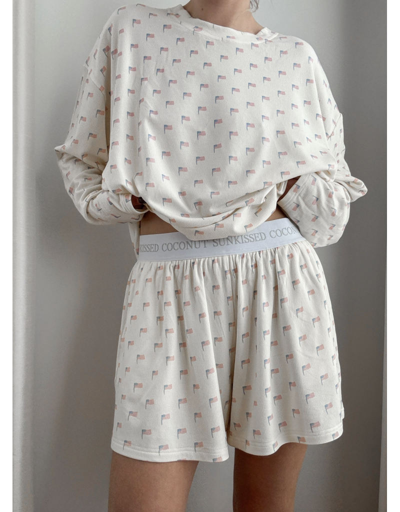 Sunkissed Coconut American Girl Lounge Set
