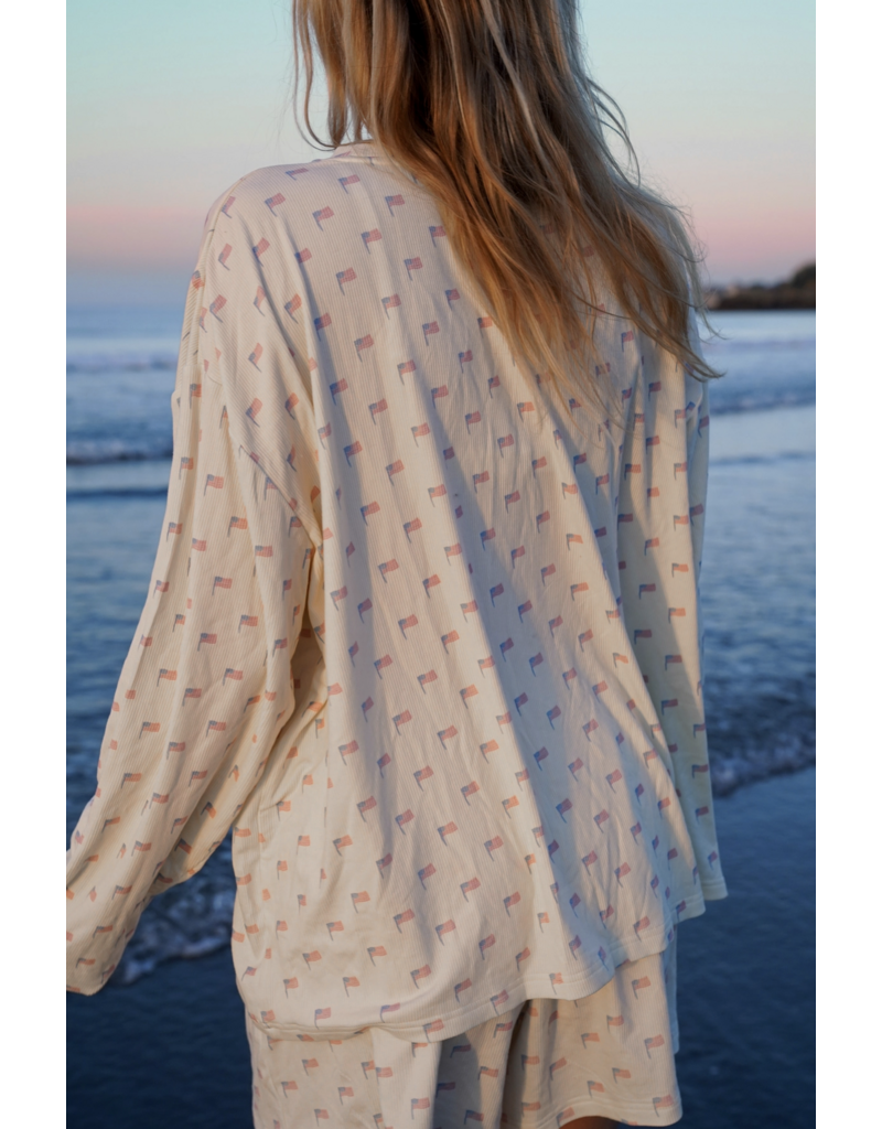 Sunkissed Coconut American Girl Lounge Set