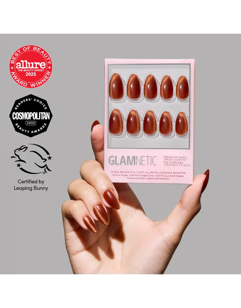 Glamnetic Sicilian Sun Press On Nails